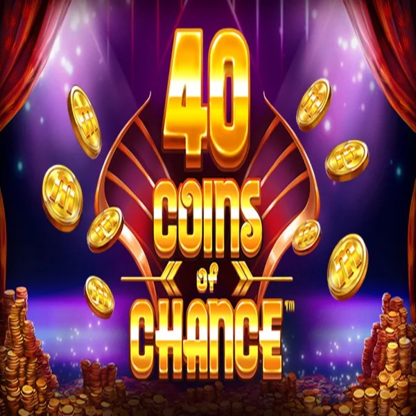 40 Coins of Chance by SYNOT Games, showcased at hugobetsbe.com – game logo