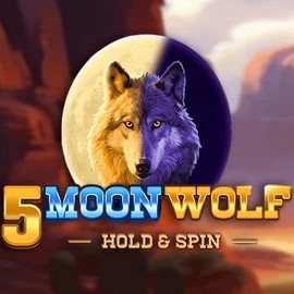 5 Moon Wolf – slot by Apparat Gaming, featured at hugobetsbe.com