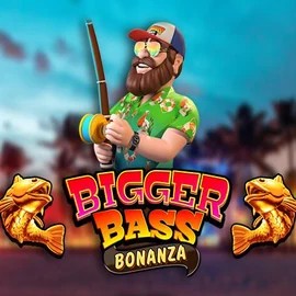 Bigger Bass Bonanza game by Pragmatic Play – logo hosted on HugoBets Casino