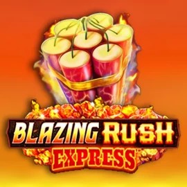 Try Blazing Rush Express slot by AreaVegas on hugobetsbe.com – logo image