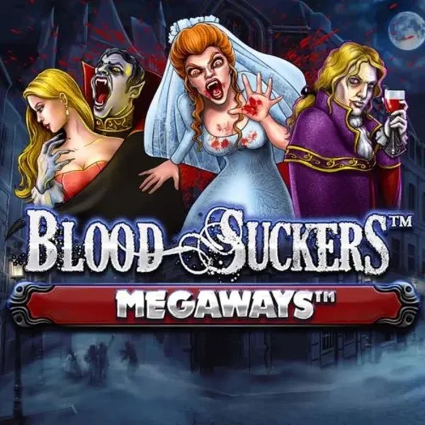 Blood Suckers Megaways logo – Slots by Red Tiger Gaming at HugoBets Casino