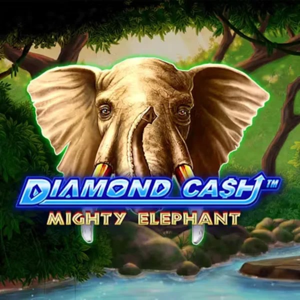 Diamond Cash Mighty Elephant casino game by Greentube – featured logo at HugoBets Casino
