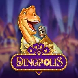 Dinopolis online game logo by Push Gaming on hugobetsbe.com