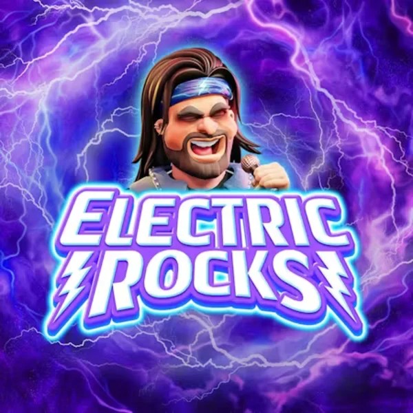 Slots logo of Electric Rocks from Inspired Gaming at HugoBets Casino
