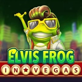 Elvis Frog In Vegas by BGAMING, showcased at hugobetsbe.com – game logo