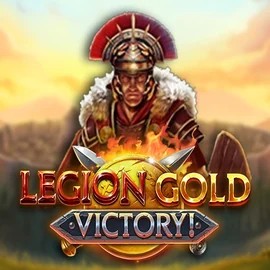 Legion Gold Victory! by Play'n GO, showcased at hugobetsbe.com – game logo