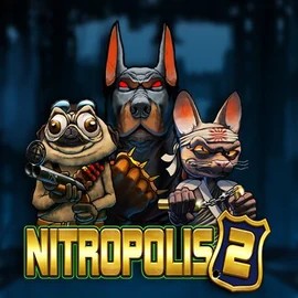 Nitropolis 2 slot icon by ELK Studios, available at HugoBets Casino