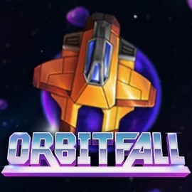 Try Orbitfall slot by ELK Studios on hugobetsbe.com – logo image