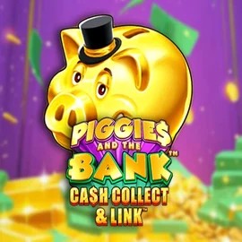 Piggies And The Bank Cash Collect & Link slot logo by Origins at HugoBets Casino