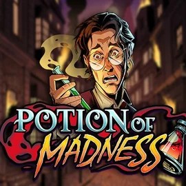 Potion of Madness online game logo by Play'n GO on hugobetsbe.com