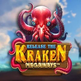 Release the Kraken Megaways logo by Pragmatic Play at HugoBets Casino