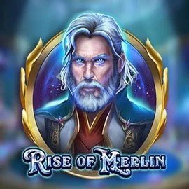 Official Slots logo: Rise of Merlin by Play'n GO at HugoBets Casino
