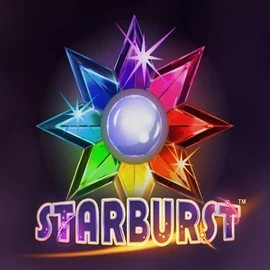 Starburst logo by NetEnt HugoBets Casino