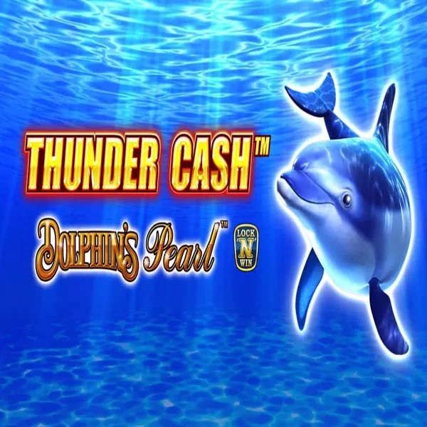 Enjoy Thunder Cash Dolphins Pearl by Novomatic – logo hosted on hugobetsbe.com